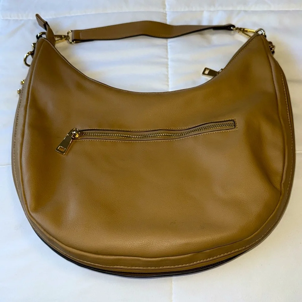 INC- Leather Hobo Bag 13 X 14 with a few imperfections